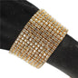 11 Line Rhinestones Stretch Bracelet