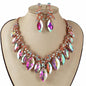 Crystal Evening Necklace Set