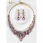 Crystal Evening Necklace Set