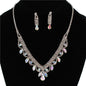 Rhinestone Necklace Set