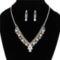 Rhinestones Necklace Set