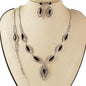 3 PC Rhinestones Necklace Set