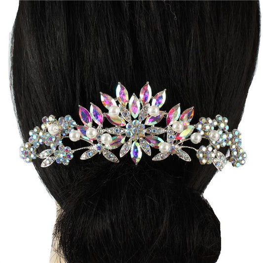 Pearl Crystal Hair Comb