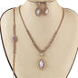 3 PC Rhinestones Necklace Set