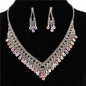 Rhinestones Necklace Set