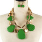 Fashion Wood Necklace Set