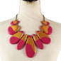 Fashion Wooden Necklace Set