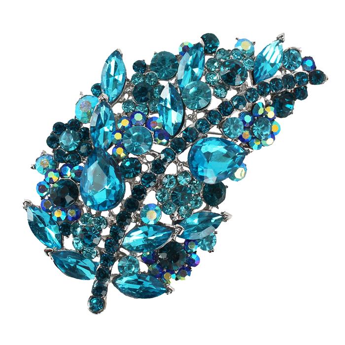 Crystal Brooch