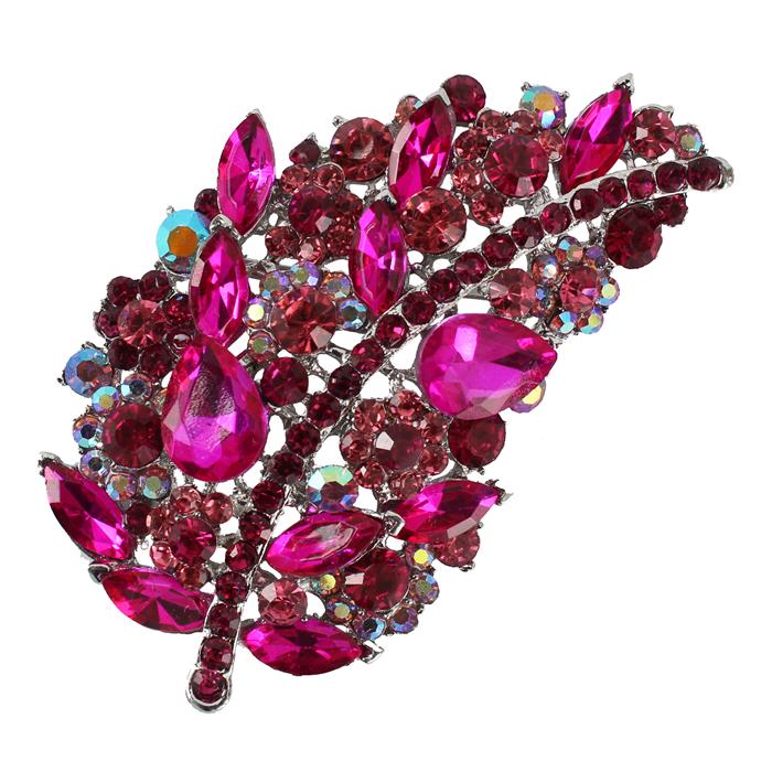 Crystal Brooch