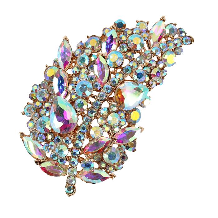 Crystal Brooch