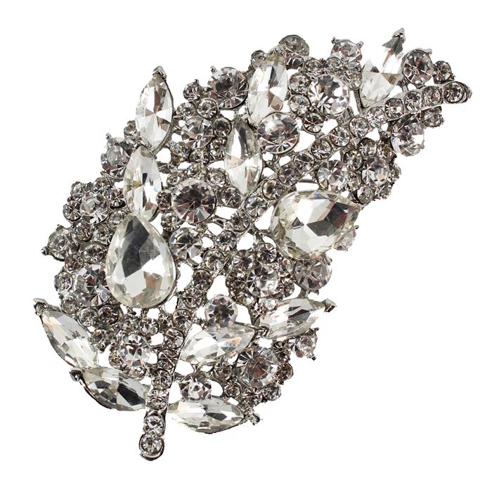 Crystal Brooch