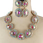 Crystal Evening Necklace Set