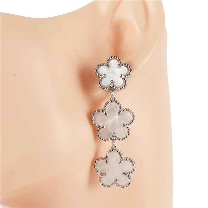 Clover Mother of Pearl Earring