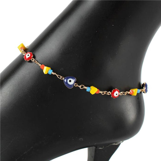 Evil Eye Anklets Made In Korea