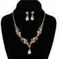 Rhinestones Necklace Set