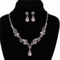 Rhinestones Necklace Set