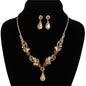 Rhinestones Necklace Set