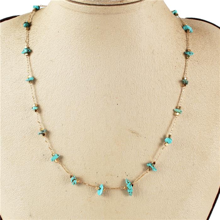 Turquoise Gemstone Necklace