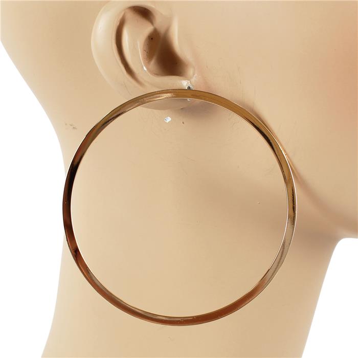 80 MM Fashion Metal Hoop Earring