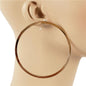 80 MM Fashion Metal Hoop Earring