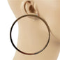 80 MM Fashion Metal Hoop Earring