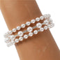 Pearl Rhinestones Bangle