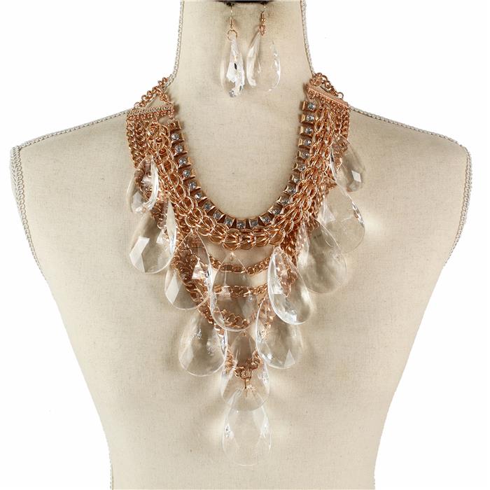 Fashion Chunky Necklace Set