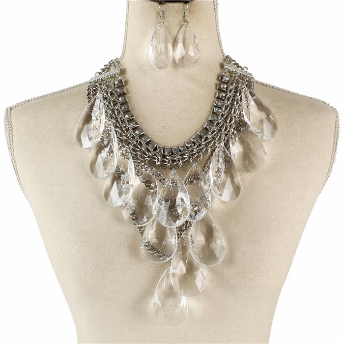 Fashion Chunky Necklace Set