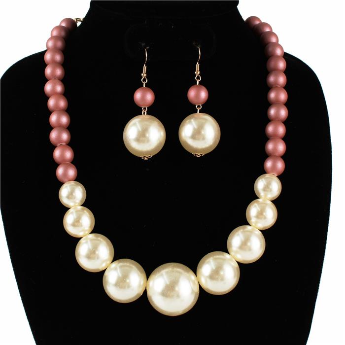 Pearl Necklace Set