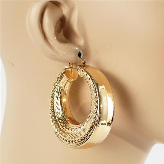 Fashion Thick Hoop Earring