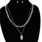 Fashion Metal Chain Necklace Set