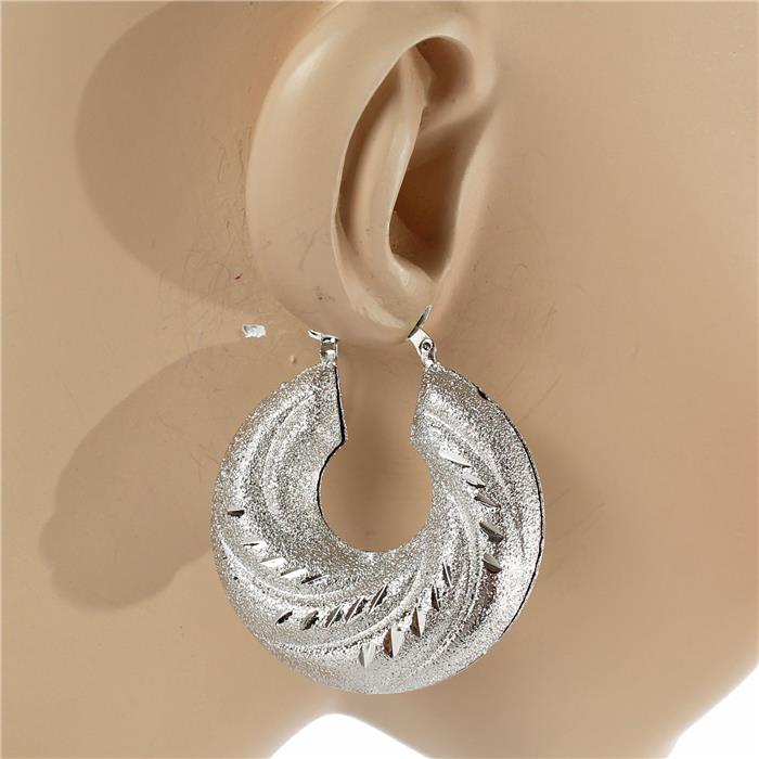 Fashion Thick Hoop Earring