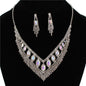 Rhinestones Necklace Set