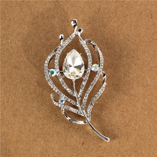 Crystal Brooch