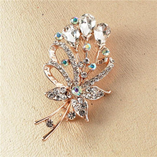 Crystal Brooch