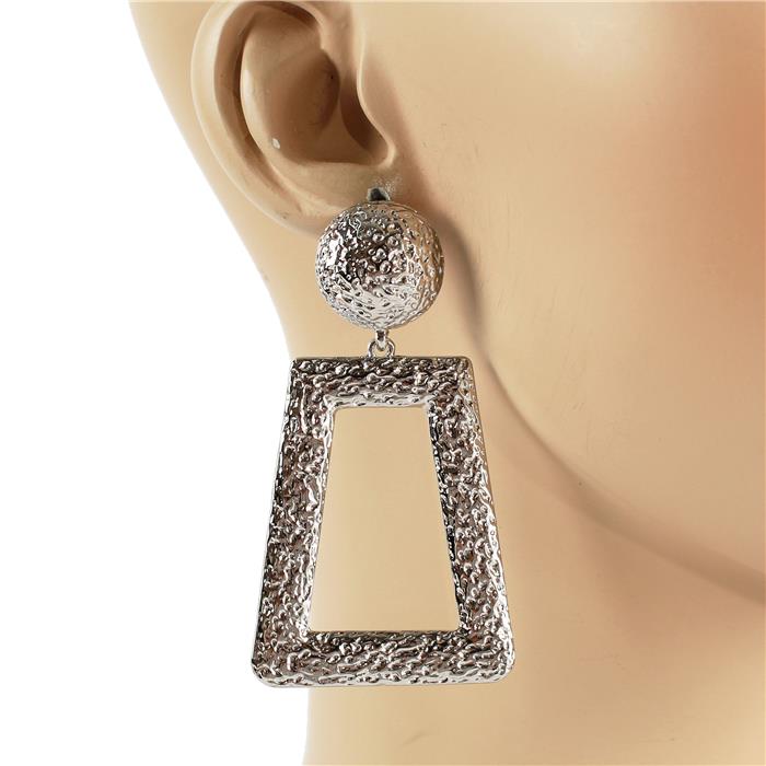 Metal Dangle Earring