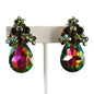 Clip On Crystal Earring