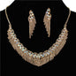 Rhinestones Necklace Set