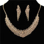 Rhinestones Necklace Set