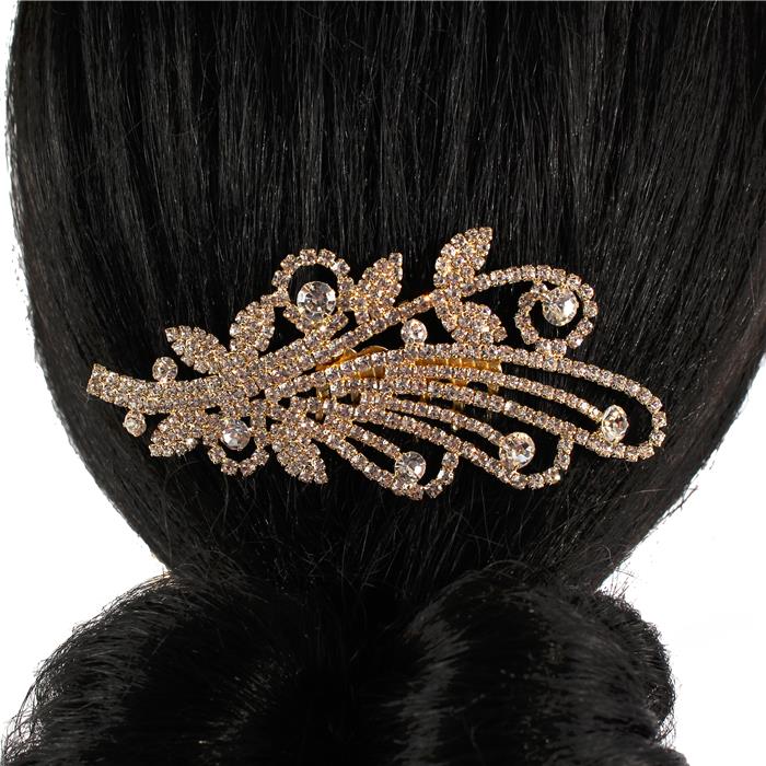 Rhinestones Hair Comb