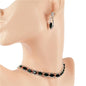 3 Row Rhinestones Choker Set