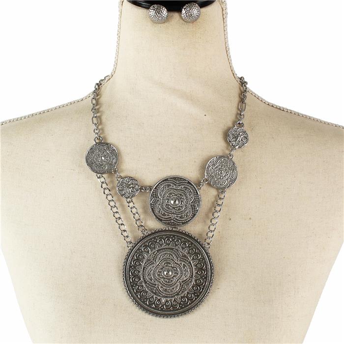 Fashion Metal Necklace Set