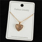 CZ Heart Charm Necklace