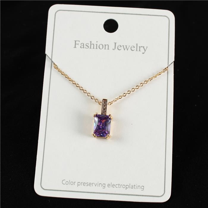 CZ Charm Necklace