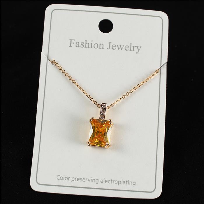 CZ Charm Necklace