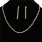 Rhinestones Necklace Set