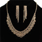 Rhinestones Necklace Set