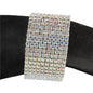 10 Row Rhinestones Stretch Bracelet