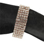 5 Row Rhinestones Stretch Bracelet