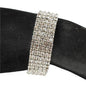 5 Row Rhinestones Stretch Bracelet